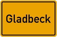 ortsschild gladbeck